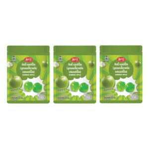 makro-snack-2572 เอโร่ กัมมี่ แอปเปิ้ล 125 ก. x 3