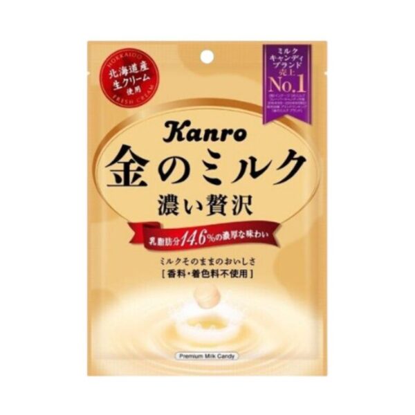 คันโระ มิลค์ แคนดี้ ลูกอม รสนม เกรดพรีเมี่ยม 80 กรัม Kanro Premium Milk Candy 80g.