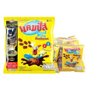 makro-snack-2591 แคมปัส ขนมอบกรอบ เคลือบรสช็อกโกแลต 12 ก. x 12
