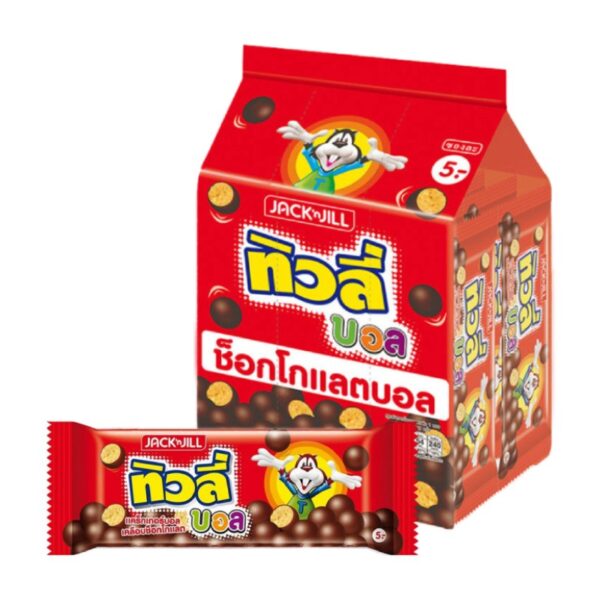ทิวลี่ แครกเกอร์ รสช็อคโกแลต 18 ก. x 12