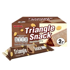 makro-snack-2602 ไตรแองเกิล เวเฟอร์รสช็อกโกแลต 6.5 ก. 24 ชิ้น