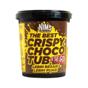 NIMS Crispy Choco Tube ข้าวสาลีอบกรอบเคลือบช็อกโกแลต 250 กรัม (โกโก้ไรส์)