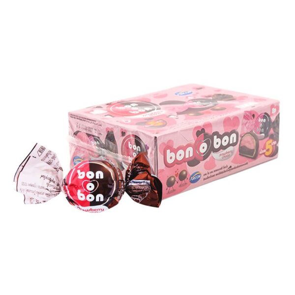 บอนโอบอน ช็อกโกแลตสตรอเบอร์รี่ 15 ก. x 24