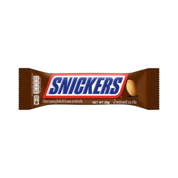 [แพ็ก 3 ชิ้น] Snickers สนิกเกอร์สรสออริจินัล 51 กรัม x3
