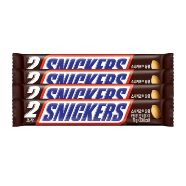 [แพ็ก 4 ชิ้น] Snickers สนิกเกอร์สรสออริจินัล 35 กรัม x4