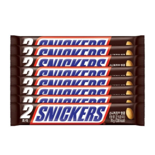 [Bundle set] Snickers สนิกเกอร์สรสออริจินัล 35 กรัม x8