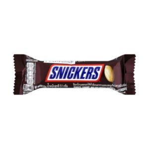 [แพ็ก 12 ชิ้น] Snickers สนิกเกอร์สรสออริจินัล 51 กรัม