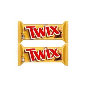 makro-snack-2737 Twix ทวิกซ์แบบแท่งคู่ 50 กรัม (10172129)