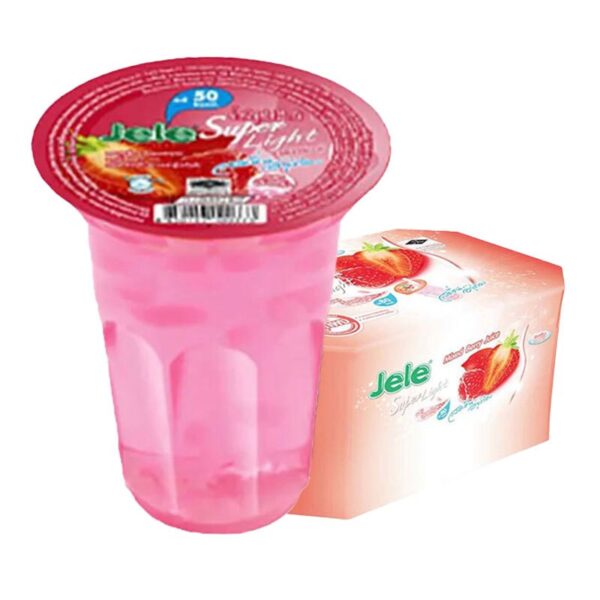 makro-snack-2767 เจเล่ ซูเปอร์ ไลท์ เยลลี่คาราจีแนน รสมิกซ์เบอร์รี่ 125 มล. x 6