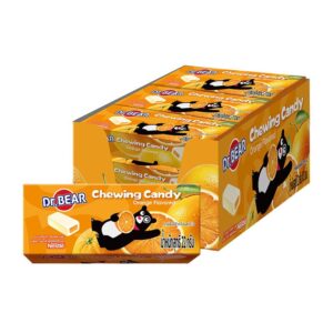 makro-snack-2789 ดร.แบร์ ลูกอมเคี้ยวนุ่ม กลิ่นส้ม 22 ก. x 12