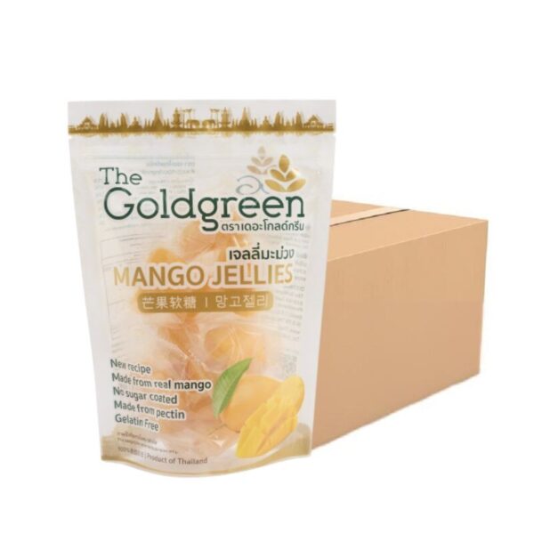 [แพคโปร10] The Goldgreen - เจลลี่มะม่วง MANGO JELLIES 200 กรัม