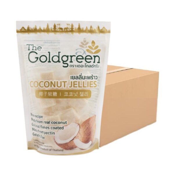 [แพคโปร10] The Goldgreen - เยลลี่มะพร้าว COCONUT JELLIES 200 กรัม