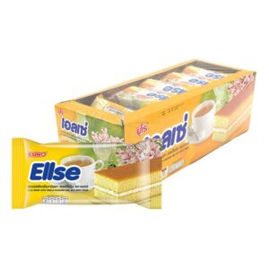 makro-snack-2839 เอลเซ่ เลเยอร์เค้ก กลิ่นวานิลลา 15 ก. x 24