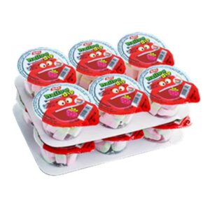 makro-snack-2843 เออโก้ แมลโลว์ ดิพ วิท แจม มาร์ชแมลโลว์สตรอเบอร์รี่ 22 ก. 12 ชิ้น