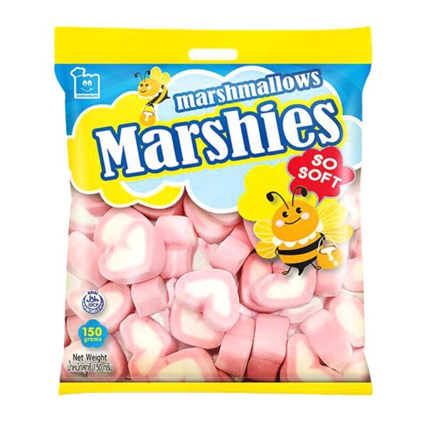 makro-snack-2879 มาร์ชี่ส์ มาร์ชแมลโลว์ กลิ่นสตรอเบอร์รี่ 150 ก.