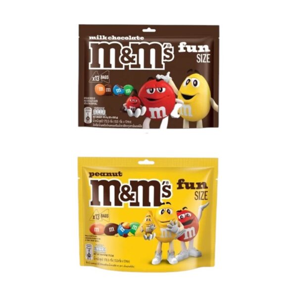 M&M's พีนัท ฟันไซส์ 175.5 กรัม (10249064)+[Bundle Pack] M&M'sฟันไซส์ 175.5 กรัม (10249569)