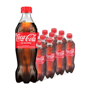 โค้ก เครื่องน้ำอัดลม น้ำตาลน้อยกว่า 500มล.x12