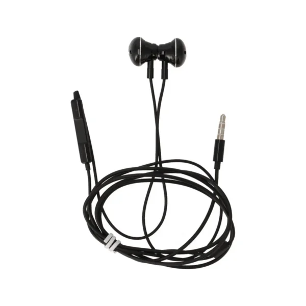 audio-component-0015 เทคโปร หูฟัง Magnet Earbud with Mic. 3.5mm Black