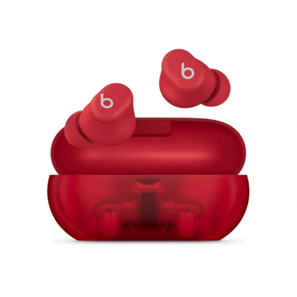audio-component-0045 Beats Solo Buds - True Wireless Earbuds หูฟังไร้สาย Transparent Red
