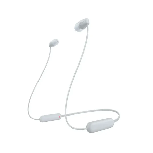โซนี่ หูฟังบลูทูธ WI-C100 White