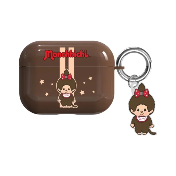Amaze one Monchhichi Earphone หูฟังบลูทูธ ANC ตัดเสียงรบกวน ใช้งานได้ 6 ชม. ลายลิขสิทธิ์แท้ รุ่น A-MCE003 - ประกัน 1 ปี สีน้ําตาล