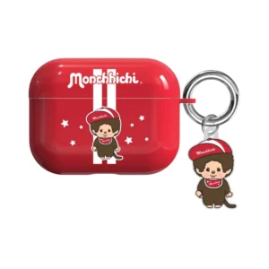 audio-component-0076 Amaze one Monchhichi Earphone หูฟังบลูทูธ ANC ตัดเสียงรบกวน ใช้งานได้ 6 ชม. ลายลิขสิทธิ์แท้ รุ่น A-MCE003 - ประกัน 1 ปี สีแดง