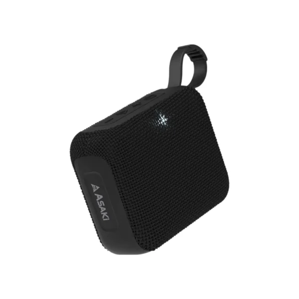 audio-component-0082 Asaki Bluetooth Speaker ลําโพงไร้สาย เชื่อมต่อง่าย กะทัดรัด พกพาสะดวก รุ่น APS-4017 ประกัน 1 ปี ดํา