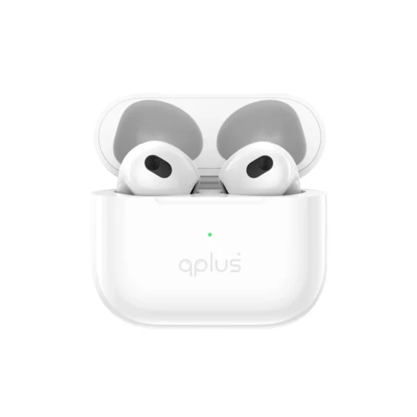 audio-component-0089 คิวพลัส หูฟังไร้สาย True Wireless Stereo รุ่น BT24 สีขาว