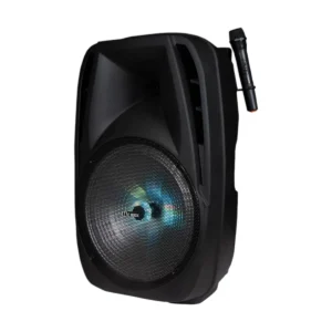 SONAR ลําโพงบลูทูธ 15 นิ้ว แถมไมค์ไร้สาย รุ่น DHT-730DF(A15) มีแบตในตัว ใช้กลางแจ้ง ล้อลาก