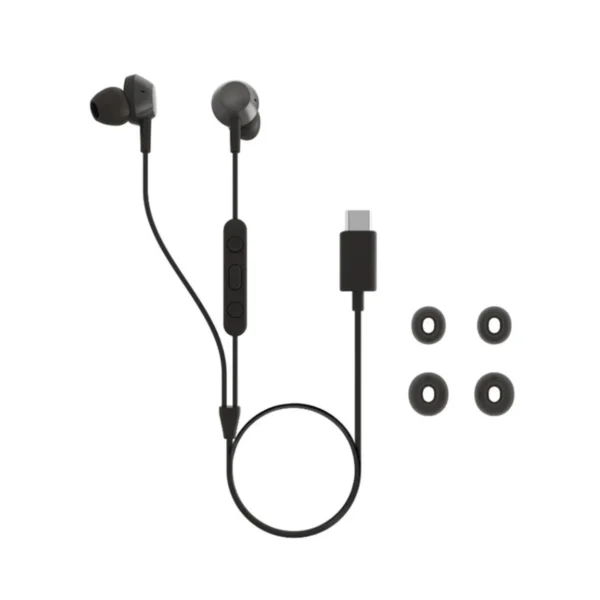 audio-component-0105 Philips หูฟังอินเอียร์ เสียงคุณภาพ แบบมีสาย In-ear Wired Headphones สาย Type C สําหรับ สมาร์ทโฟน แท็บเล็ต PC รุ่น TAE5008