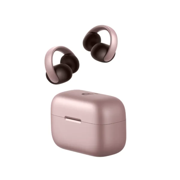 audio-component-0108 Soundcore หูฟังบลูทูธไร้สาย AeroClip Clip-On Open-ear Earbuds (สีชมพู) รุ่น A3388H51