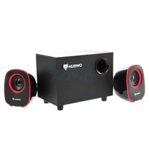 NUBWO (2.1) ลําโพง MEAN MACHINE (NS030) Red - A0085988