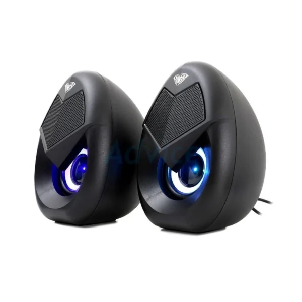 audio-component-0129 AULA (2.0) ลําโพง (N-69) Black - A0138550