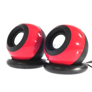 audio-component-0137 (2.0) ลําโพง MAGICTECH (SP-218) USB Red - A0094202