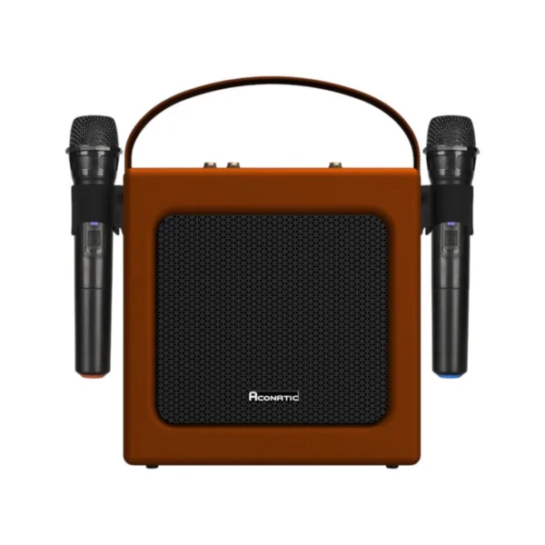 audio-component-0152 ACONATIC Retro Speaker ลําโพงสไตล์เรโทรย้อนยุค กําลังขับ 40W รุ่น AN-RT401 ต่อบลูทูธได้ รับประกัน 1 ปี