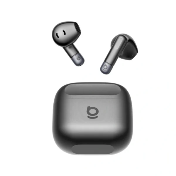 audio-component-0179 เบซิอัส หูฟังไร้สาย BS2 Lite สีคอมมิค แบล๊ค