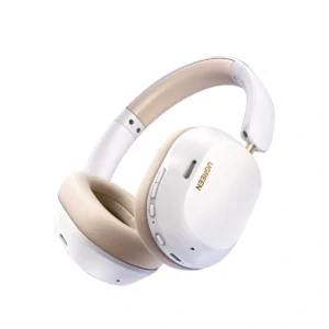 ยูกรีน หูฟังไร้สาย HiTune Max5c ระบบตัดเสียงรบกวนแบบ Hybrid Active สีขาว