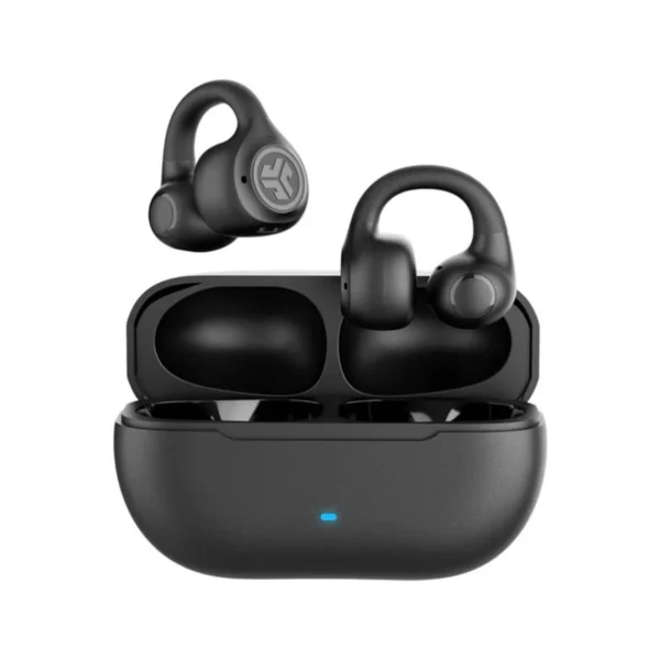 audio-component-0206 เจแล็บ หูฟังไร้สาย FLEX Open Earbuds สีดํา