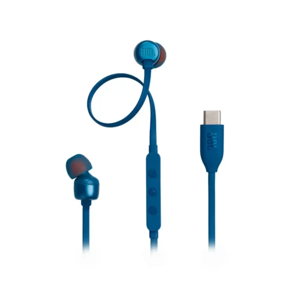 audio-component-0241 เจบีแอล หูฟัง TUNE 310C USB สีฟ้า