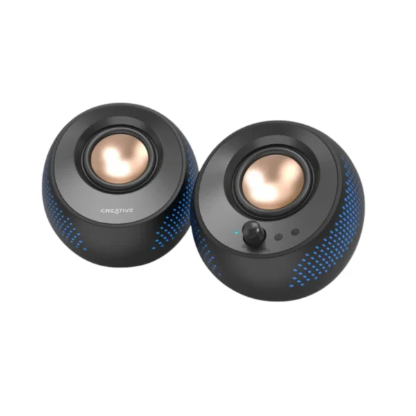 audio-component-0273 CREATIVE SPEAKER PEBBLE X ลําโพง เชื่อมต่อไร้สาย Bluetooth 5.3 ไดรเวอร์คุณภาพสูง : 51MF1715AA000