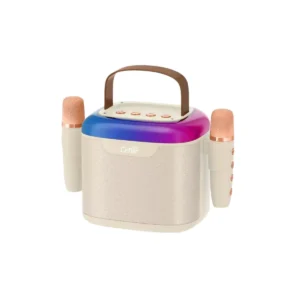 CEFLAR ลําโพงบลูทูธพกพา CPS-02 พร้อมไมโครโฟนไร้สายคู่ Pure Audio เสียงคมชัด พกพาสะดวก White