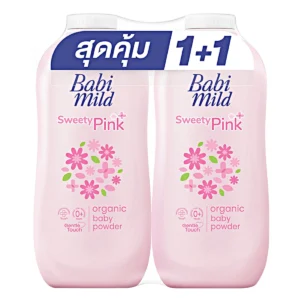 baby-care-15000-016 เบบี้มายด์ แป้ง ชมพู 350 ก. x 2