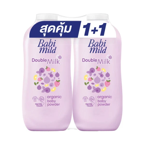 เบบี้มายด์ แป้งเด็ก สูตรดับเบิ้ลมิลค์ โปรตีน พลัส 350 ก. x 2