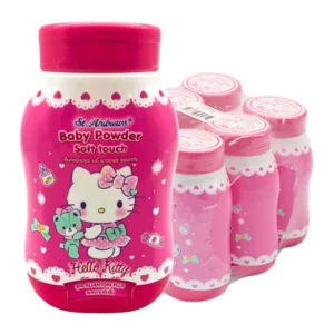 baby-care-15000-040 เซ็นท์แอนดรูว์ แป้งเด็ก คิตตี้ 50 ก. x 6