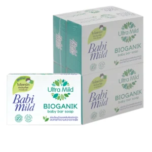 baby-care-15000-062 เบบี้มายด์ สบู่ก้อน 70 ก ทารก ขาว 70 G. ก. X 4
