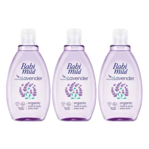 baby-care-15000-110 เบบี้ มายด์ สบู่เหลว รีแลกซ์ซิ่ง ลาเวนเดอร์ 200 มล. x 3 ขวด