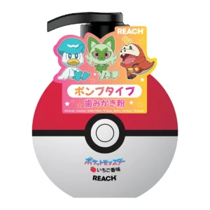 baby-care-15000-145 รีช ยาสีฟันเด็กแบบเจล ขวดปั๊ม โปเกมอน รสสตรอว์เบอร์รี 250 ก.