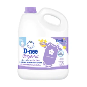 ดีนี่ น้ํายาซักผ้าเด็กผสมปรับผ้านุ่ม 2500ml X1 สีม่วง