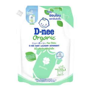baby-laundry-15000-027 ดีนี่ส์ น้ํายาซักผ้าเด็ก ออร์แกนิค อโลเวร่า สีเขียว 1300 มล. X 1
