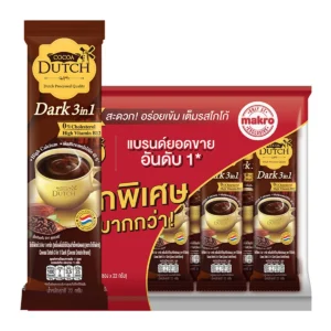 bakery-ingredients-0043 โกโก้ดัทช์ ผงดาร์คโกโก้ 3อิน1 22 ก. x 25